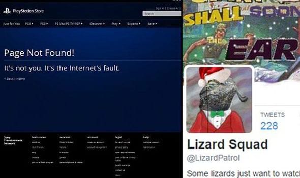 約束通り、リザード部隊は本日 PlayStation Network をダウンさせます