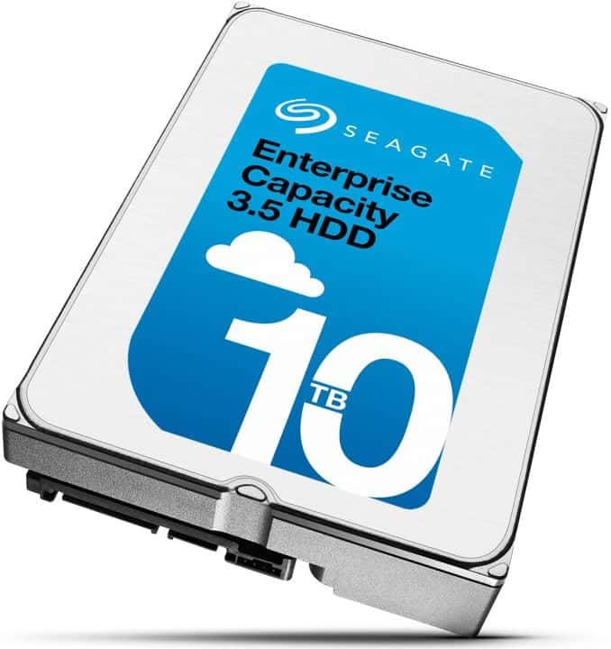 Seagate が 10TB ヘリウム充填デスクトップ ハード ドライブを発表