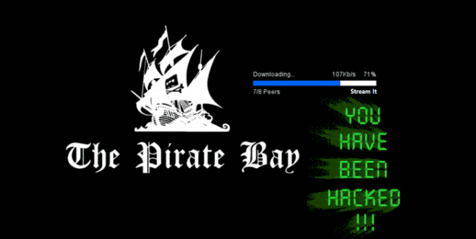 The Pirate Bay と Kickass Torrents ストリーミング サービスを使用すると、ハッキングされます。