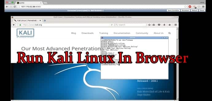 ハッカー、お気に入りの侵入テスト OS Kali Linux がブラウザーで実行できるようになりました