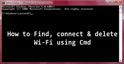 CMD (コマンド プロンプト) を使用して Wi-Fi ネットワークに接続する方法