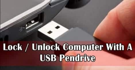 プロのハッカーのように、USB ペンドライブを使用してコンピュータをロックおよびロック解除します