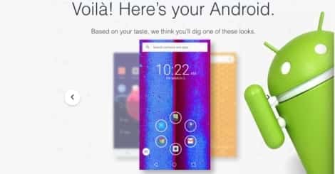 Google の #myAndroid テイスト テストで Android スマートフォンのホーム画面をカスタマイズできる