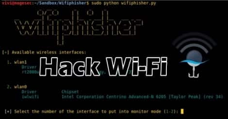 Wifiphisherを使用してWi-Fiパスワードをクラックせずにハッキングする方法