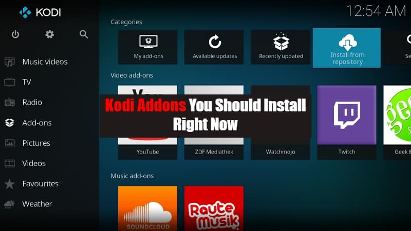 今すぐインストールすべきベストKodiアドオン12選