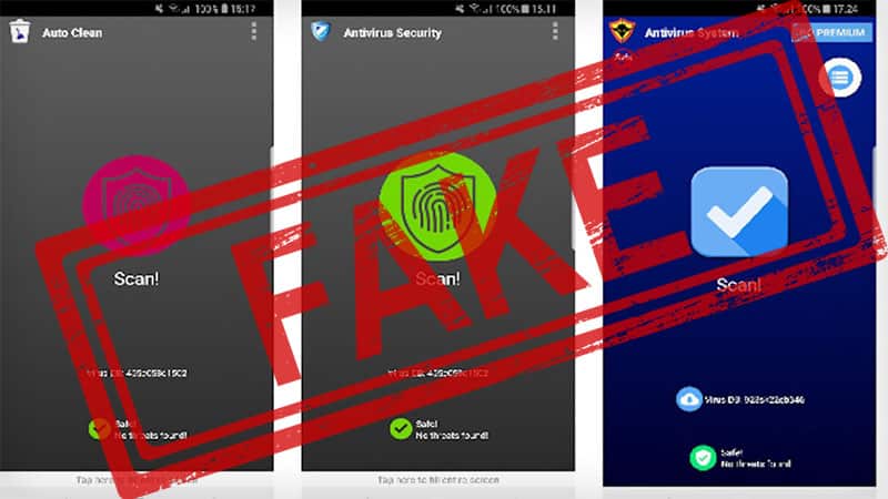 Android ウイルス対策アプリのほとんどは偽物で効果がありません