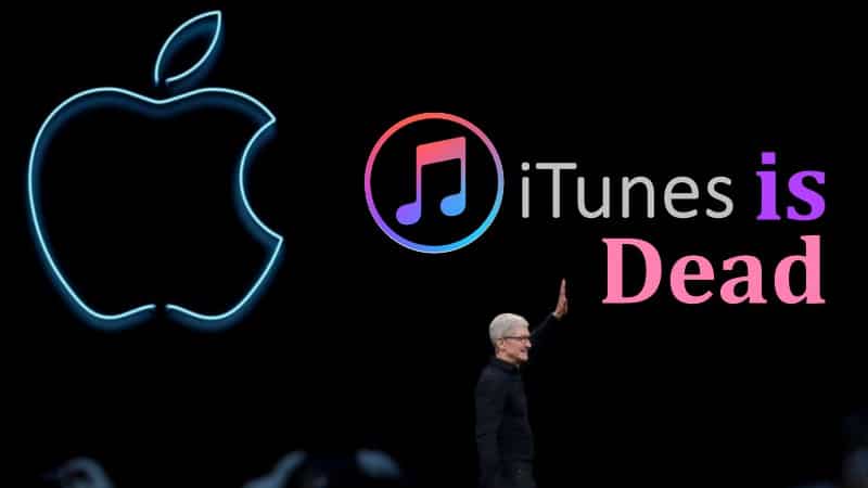 iTunes は死んだ、WWDC 2019 で iTunes は終わりを告げる