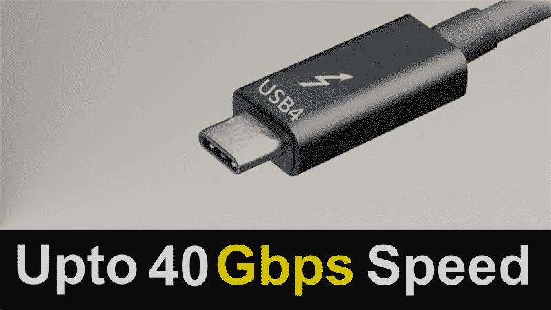 最大 40 Gbps データ転送をサポートする USB4 がリリース