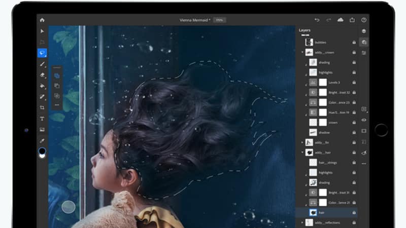 Adobe Photoshop for iPad が App Store で入手可能になりました