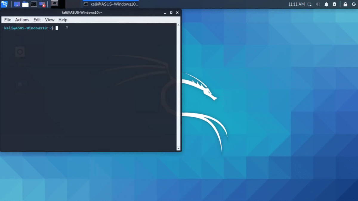 Windows 10 WSL 2 に Kali Linux をインストールする方法