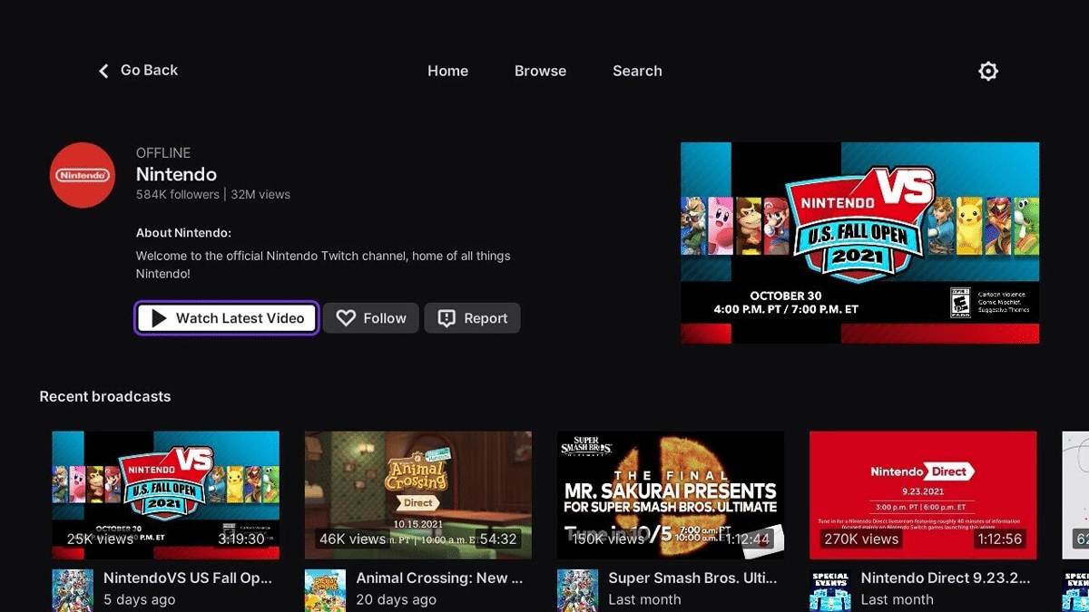 TwitchがNintendo Switchで利用可能になりました