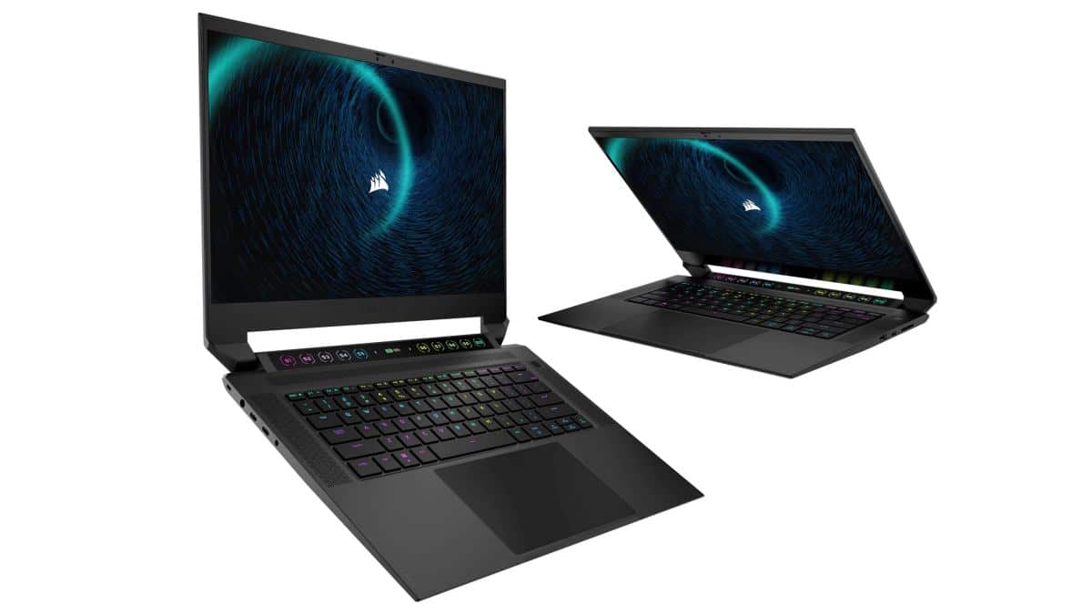 CORSAIR が史上初のゲーミング ラップトップ Voyager a1600 を発売