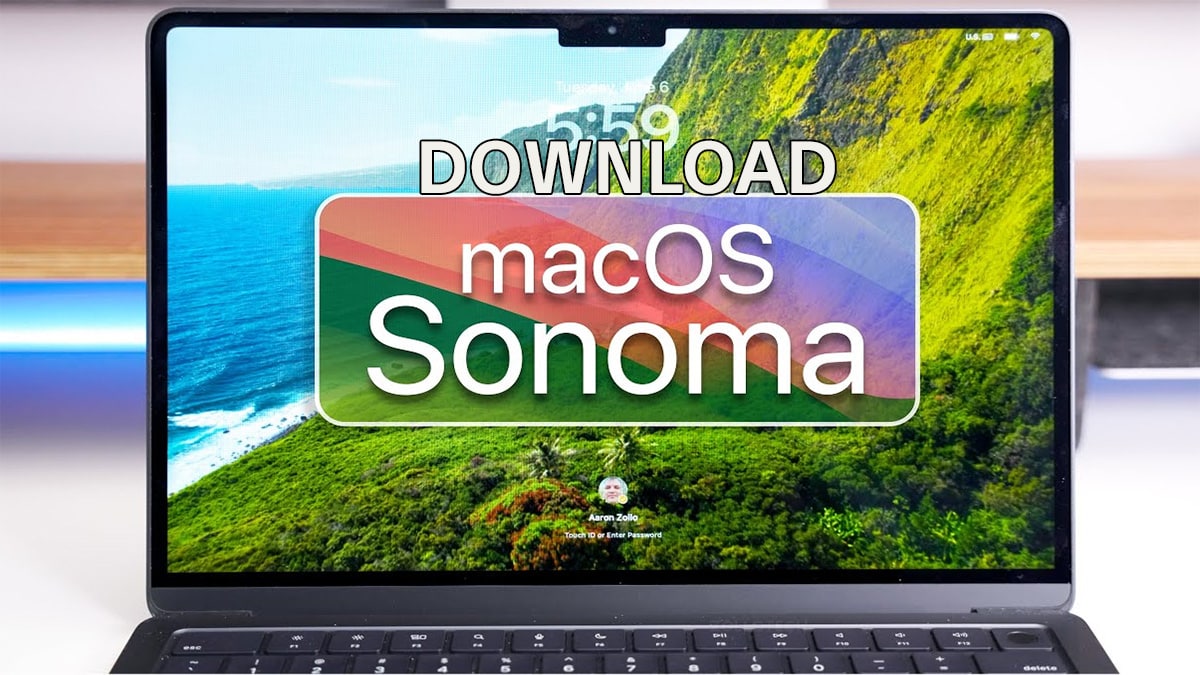 macOS Sonoma 14 ISO イメージ ファイルをダウンロード