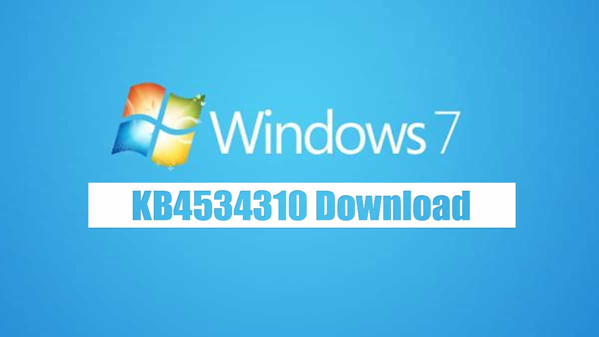 Windows 7 KB4534310 更新プログラムのダウンロード (32/64 ビット) (最終更新)